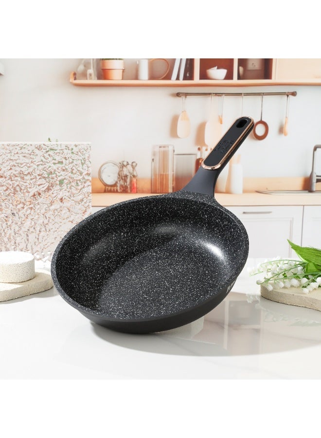 جوليا مِقلاة جوليا إيليت برو بلس 26 سم - أسود - جرانيت أسود غير لاصق - يدعم الحث الحراري - Image 1